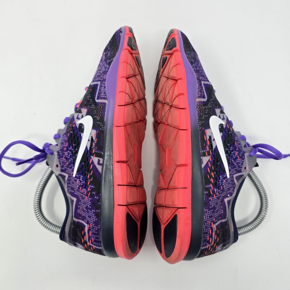 Nike Free 5.0 TR Fit 4 Womens Training Shoes Purple Pink 629832-402 Size 6.5 - Picture 8 of 16
